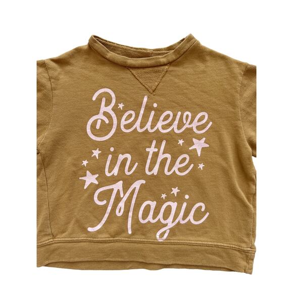 The Ever Co Believe In Magic Sweatshirt Size 2-3y - Picture 2 of 4